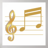 G-Clef Poster (Voorkant)