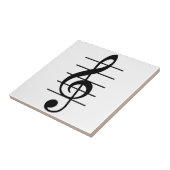 G clef tegeltje (Zijkant)