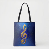 G-Clef Tote Bag (Voorkant)