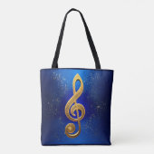 G-Clef Tote Bag (Achterkant)
