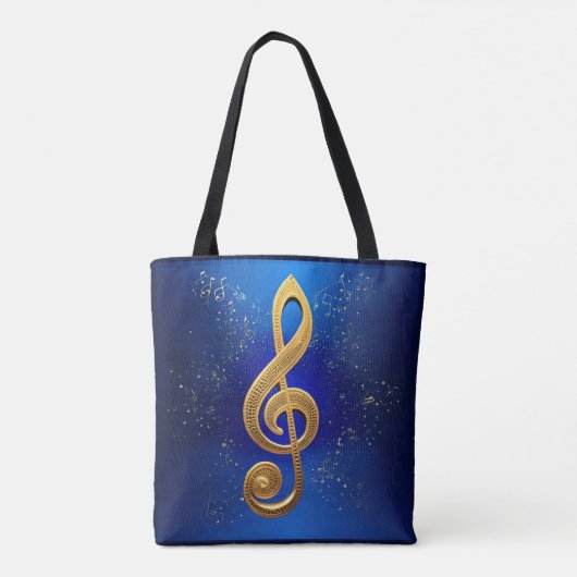 G-Clef Tote Bag (Achterkant)