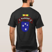 G Co, 75e infanterie - Ranger - Amerikaans shirt (Achterkant)