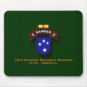 G Co., 75th Infantry - Rangers - 23d Div - Vietnam Muismat