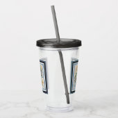 G Creatie Kantoor bloem Acryl Drinkbeker (Links)