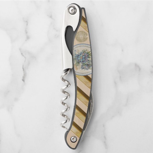 G Creatie Kantoor bloem Kurkentrekker (Voorkant)