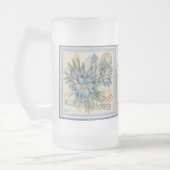 G Creatie Kantoor bloem Matglas Bierpul (Links)