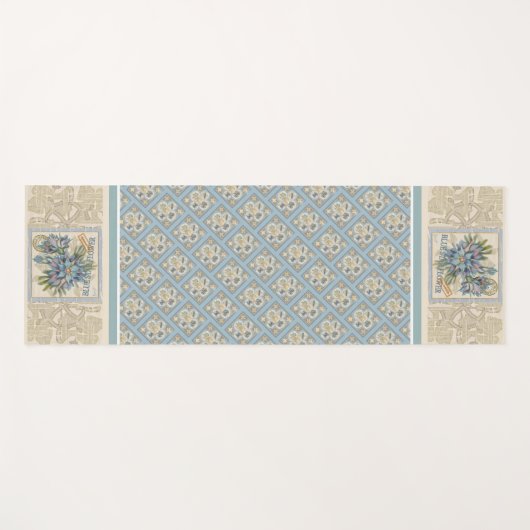 G Creatie Kantoor bloem Yogamat (Voorkant (horizontaal))