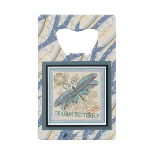 G Creatie Kantoor drakenvlieg Creditkaart Flessenopener (Voorkant)