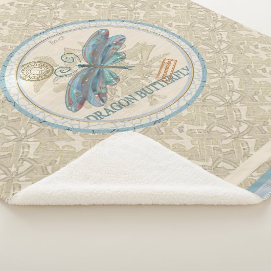 G Creatie Kantoor gragonfly Fleece Deken (3/4)