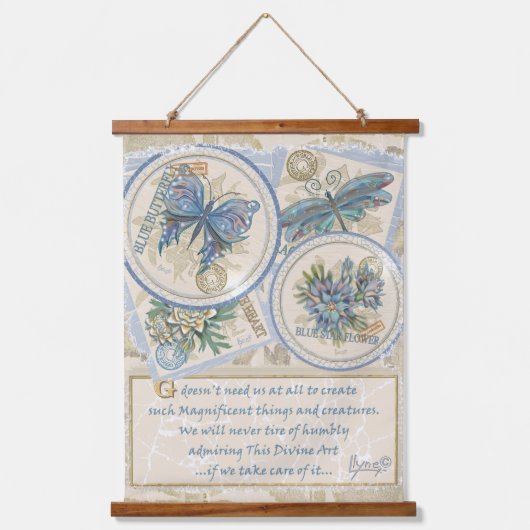 G Creatie-Kantoor Hangend Wandkleed (Voorkant)