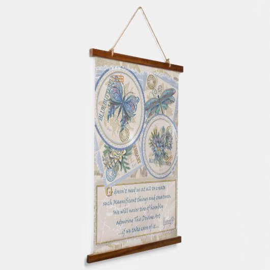 G Creatie-Kantoor Hangend Wandkleed (Gebogen)