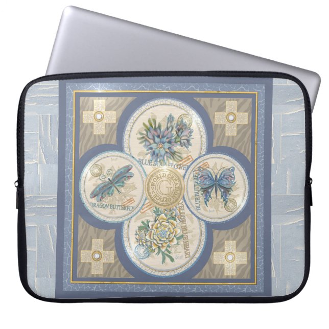 G Creatie-Kantoor Laptop Sleeve (Voorkant)