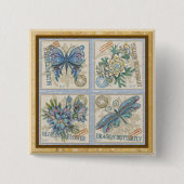 G Creatie-Kantoor Vierkante Button 5,1 Cm (Voorkant)