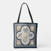 G creatieve Kantoor gele bloem Tote Bag (Achterkant)