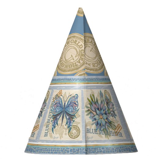 G Creation Kantoor bloemen Feesthoedjes (Achterkant)