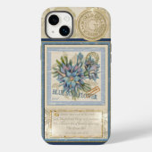 G Creation Kantoor blue flower Case-Mate iPhone Case (Achterkant)
