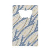 G Creation Kantoor blue flower Creditkaart Flessenopener (Achterkant)