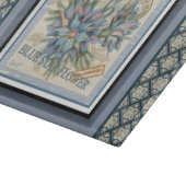 G Creation Kantoor blue flower Snijplank (Hoek)