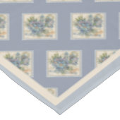 G Creation Kantoor blue flower Tafelkleed (Gekanteld)