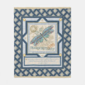 G Creation Kantoor ligonfly Fleece Deken (Voorkant)
