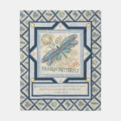 G Creation Kantoor ligonfly Fleece Deken (Voorkant)