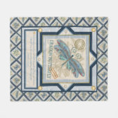 G Creation Kantoor ligonfly Fleece Deken (Voorkant (Horizontaal))