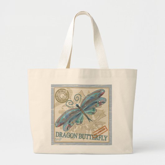 G Creation Kantoor ligonfly Grote Tote Bag (Voorkant)