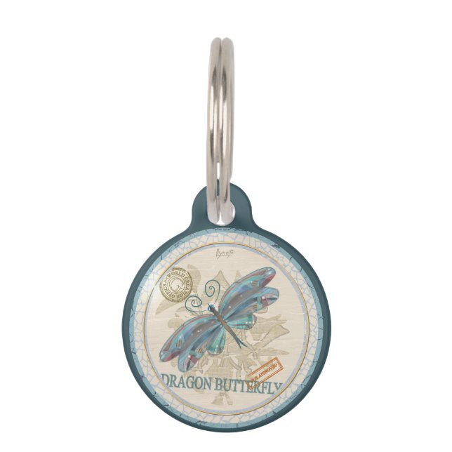 G Creation Kantoor ligonfly Huisdierpenning (Voorkant)