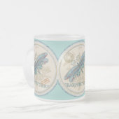 G Creation Kantoor ligonfly Matglas Koffiemok (Voorkant links)