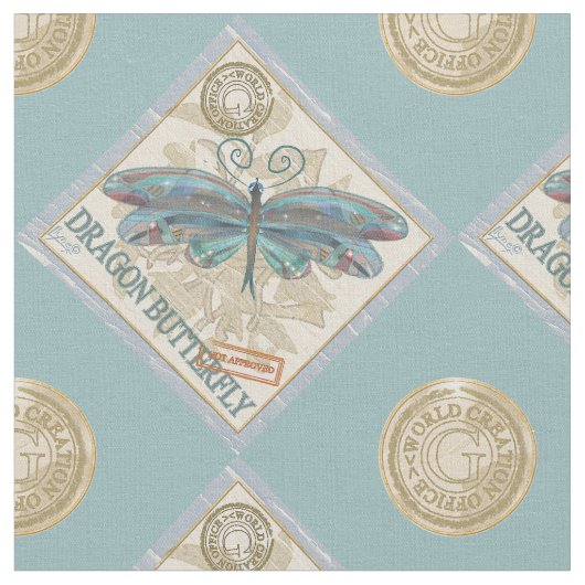 G Creation Kantoor ligonfly Stof (Close Up)