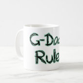 G-Dad Rules Koffiemok (Voorkant links)
