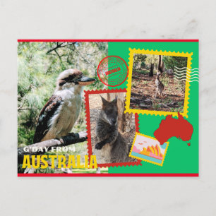 G-Dag uit Australië Briefkaart