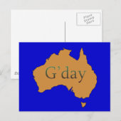 G-day Briefkaart (Voorkant / Achterkant)