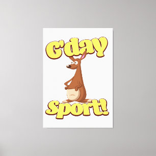 G-day Sport Canvas Afdruk