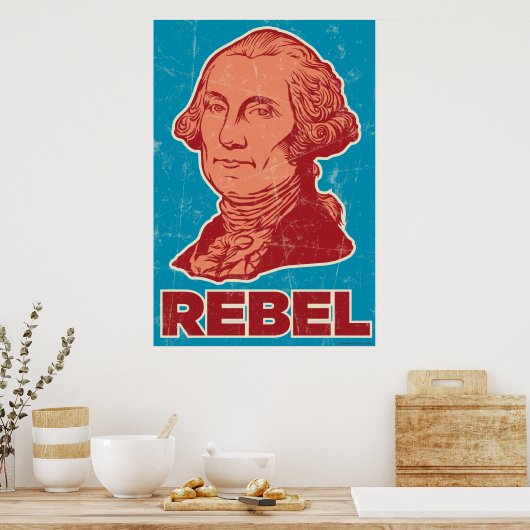 G-Dub RebelPoster Poster (Keuken)