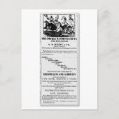 G.F. Bailey & Co. Double Mammoth Circus Ad Briefkaart (Voorkant)