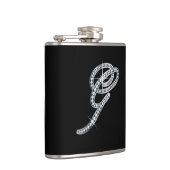 G-fles met "diamanten" voor script heupfles (Rechts)