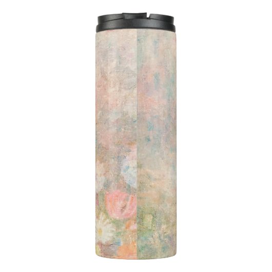 G Floral Monogram Letter Thermosbeker (Achterkant)