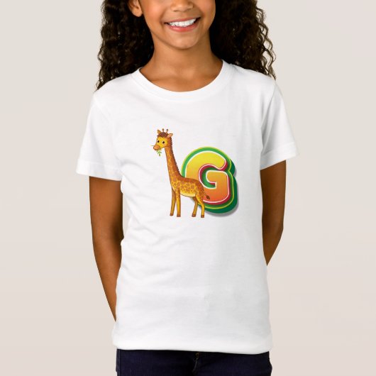 G for Giraffe T-shirt (Voorkant)