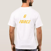 G FORCE Sonic Bold Mannen T-Shirt Logo (Achterkant)