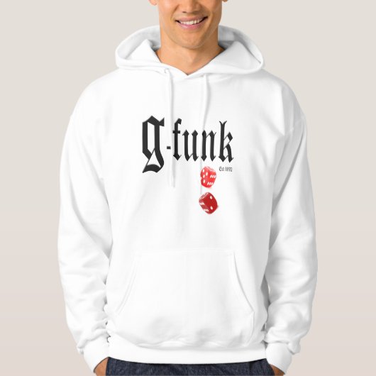 G-Funk Rollende Dobbelstenen Hoodie (Voorkant)