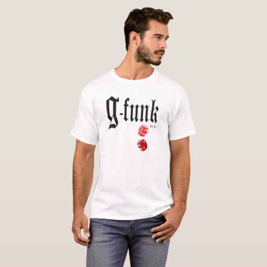 G-Funk Rolling Dice T-shirt (Voorkant volledig)