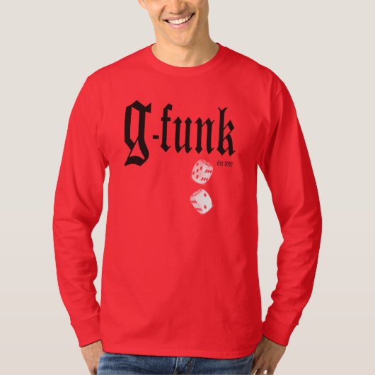 G Funk Rolling Dice T-shirt (Voorkant)