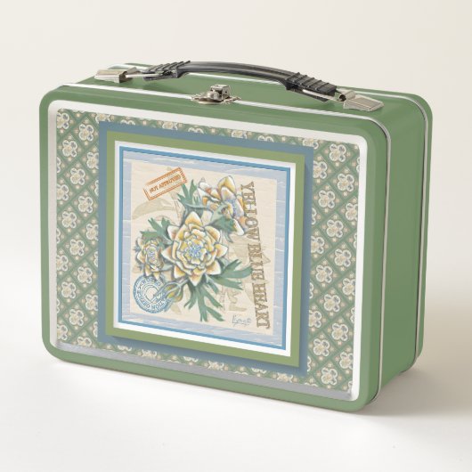 G Gele kweekbloem voor Kantoor (Voorkant)