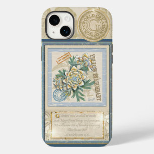 G Gele kweekbloem voor Kantoor Case-Mate iPhone 14 Plus Hoesje