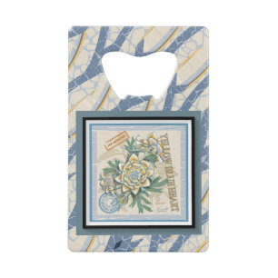 G Gele kweekbloem voor Kantoor Creditkaart Flessenopener