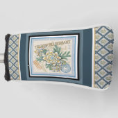 G Gele kweekbloem voor Kantoor Golfheadcover (Voorkant)