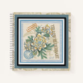 G Gele kweekbloem voor Kantoor Notitieboek (Voorkant)