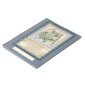 G Gele kweekbloem voor Kantoor Notitieboek (Linkerzijde)