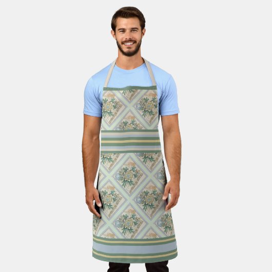 G Gele kweekbloem voor Kantoor Schort (Gedragen)